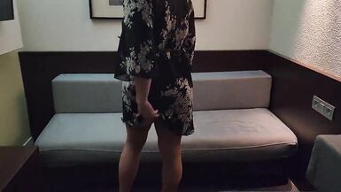 I flirt with my taxi driver and we fuck at the hotel - 6 image