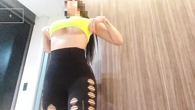 FRONT CAMERA AND MY STEPMOM SHOWING ME HER PANTS - 8 image