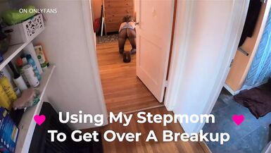 HOSE A-HOLE TO FACE HOLE STEPMOM CREAMPIE AFTER STEPSON'S BREAK UP - 1 image