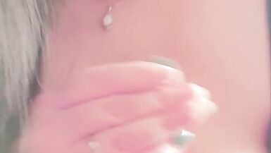 Playing like I'm giving a oral pleasure then I slip it up my fur pie - 2 image