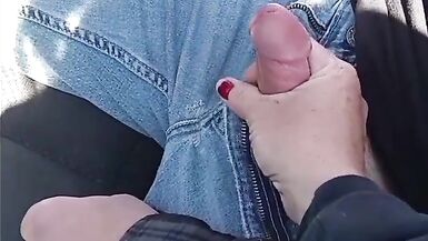 Teasing Him By The Runway and In Public Bath and Lastly Home - 2 image