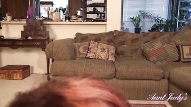 AuntJudys - Your 45yo Step-Auntie Roux Sucks Your Cock (POV) - 15 image