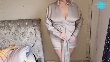 Stripping to My underclothes and having a play