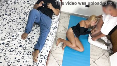 I like the Masseur to Massage my Booty and Slit in Front of my Cuckold Spouse NTR Netorare - 7 image