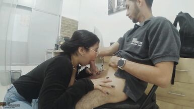 Lewd teacher is drilled by her student in swap for raising her grades CUM -FACE HOLE - Porn in Spanish - 4 image