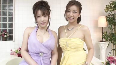 HITOMI & Yumi Kamiya :: Like The Butterflies: 2 Wheels Soapland In Pink Street - CARIBBEANCOM - 4 image