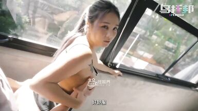 Tattoo lewd hot sister in low with large breasts and large booties teasing her large dick naive brother and have sex with him - 10 image