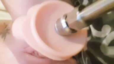 I how slutty i am drilled by my fuck machine