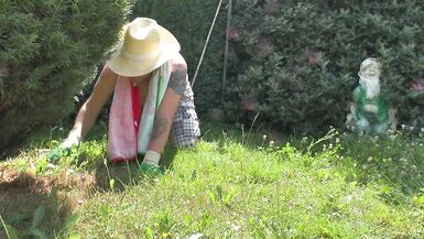 Banging Germans outdoor