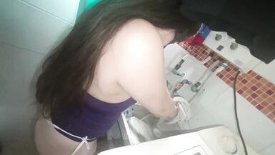 Latin Chick Hindo Colombian Domestic Service Exhibitionist Employee Seduces Me With Her Large Melons Her Biggest Muff And Her Appealing Booty In Usa Recent York Desi Bhabhi two FULLONXRED