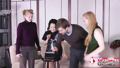 Julie, Hope, Kyle, and Sparrow End up Banging After the Games - 4 image