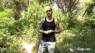 Nasty pliant hottie acquires nailed by a rookie guy in our latest OUTDOORS BLIND DATE! - 2 image