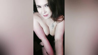 Hawt Neighbour Smokes & Milks her large breasts for u! - 13 image