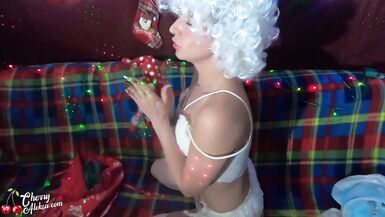 Snow Maiden Masturbate Soaked Snatch and Hard Fuck with Ass Plug - 7 image