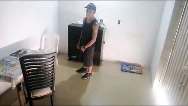 My stepdaughter's boyfriend copulates me with his large cock and leaves my arse open... Anal - 4 image