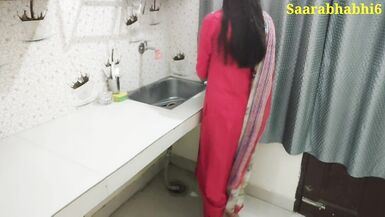 Pizza delivery lad watching inside my personal room door when I was enjoying myself and needed a large dick Hindi sex with - 5 image