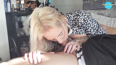 Riding and squirting all over His cock - 6 image