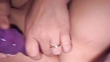 big beautiful woman Sweetheart Using Her Sex Toy - 13 image