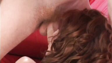 Redheaded mother I'd like to fuck with large pantoons receives her cunt and a-hole screwed - 8 image