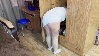 Anal adventures of an old mother I'd like to fuck with a large a-hole - 2 image