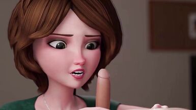 Sexy Tentacle mother I'd like to fuck Wish Cock Betwixt Bazookas [ Animation CG Uncensored ] - 5 image