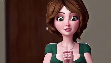 Sexy Tentacle mother I'd like to fuck Wish Cock Betwixt Bazookas [ Animation CG Uncensored ] - 8 image