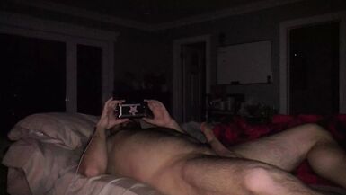PJCums Caught Masterbating - Wife Finishes The Job - 1 image