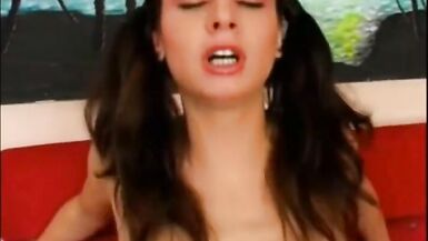 Slender Bulgarian Playgirl Receives Stuffed Hard - 6 image