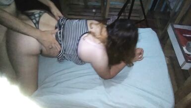 Pelado bonks little hotty betwixt the drawers on the mattress on the floor - 2 image