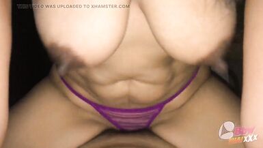 Non-Professional giant love melons wife pumped at home - 9 image