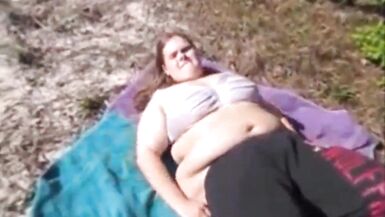 Wife Engulfing Dick Outside & Getting Bareback All Different Ways