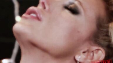 LARGE TITTIES mother I'd like to fuck NIKKI BENZ TAKES LARGE HARD COCK IN HER CONSTRICTED ARSE - 4 image