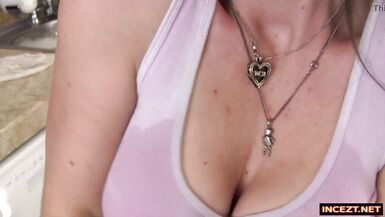 Pumping Your step Mama in the Kitchen - Dream Taboo Kristi