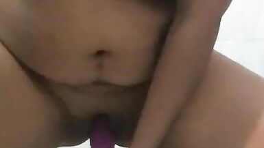 I secretly masturbate with my toy and squirt - 12 image
