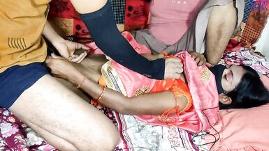 Desi Indian Bhabhi Ne Saree Pahanker Apni Bur Apne Boyfriend Se Chudwai - 5 image