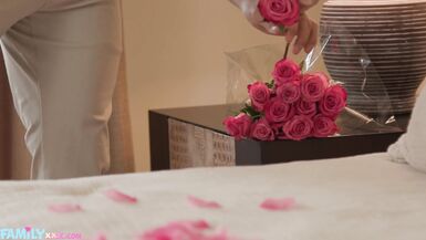 FamilyXXX - Overspread Mother I'd Like To Fuck Stepmoms Large Mangos With Creamy Valentine Cum (Katy Jayne) - 2 image