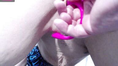 swinginmilf takes a creampie to the fur pie then licks it up with a anal plug in her wazoo - 7 image