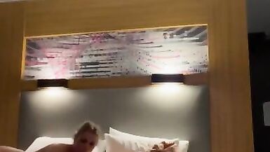Getting my soaked little muff pumped in a hotel hookup  - 5 image