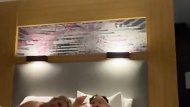 Getting my soaked little muff pumped in a hotel hookup  - 7 image