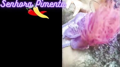 A agreeable compilation of handjobs and blowjobs with Senhora Pimenta and her partner. - 12 image