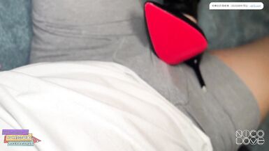 Having Sex in Taut Leather Leggings and High Heels - NicoLove - 6 image