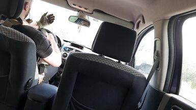 Cuckold dressing like a military cop to fuck my ally's mommy - 5 image