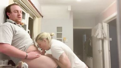 That Babe sucked my dick during the time that cooking my dinner. - 5 image
