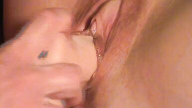 LARGE CLITORIS and PEEHOLE LICKING CREAMY MARITAL-DEVICE FUCK!!! - 13 image