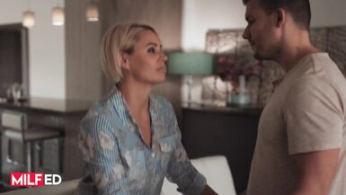 Milfed - Delightsome mother Id like to fuck Helena Locke Feels Worried And Receives Comfort On Her Stepsons Large Cock