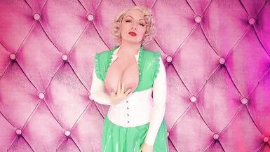 Medical Exam for u... with JOI - Latex Rubber Fetish pin up mother I'd like to fuck (Arya Grander) - 2 image