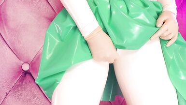 Medical Exam for u... with JOI - Latex Rubber Fetish pin up mother I'd like to fuck (Arya Grander) - 4 image