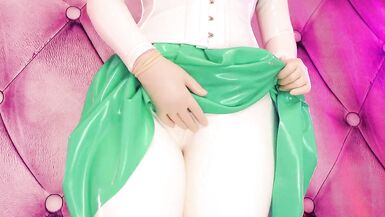 白ラテックスラバーカチューシャ医療フェチいじり動画シーン - Hawt Pin Up mother Id like to fuck Arya Grander - 4 image