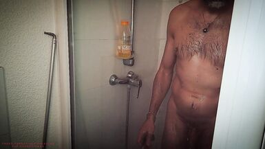 Hard Coarse From Behind - Step Daughter Has Sex In The Baths With Her Step Daddy - 3 image