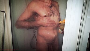 Hard Coarse From Behind - Step Daughter Has Sex In The Baths With Her Step Daddy - 5 image